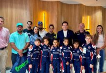 FDA fortalece su programa de formación con entrega de uniformes a pilotos de la categoría Mini FDA