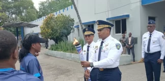 Dirección Regional Sur de la Policía Nacional recibe antorcha de los IV Juegos Mundiales de Policías