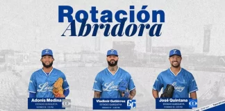 Tigres del Licey anuncian su rotación abridora para los primeros tres partidos de la temporada 2026-27